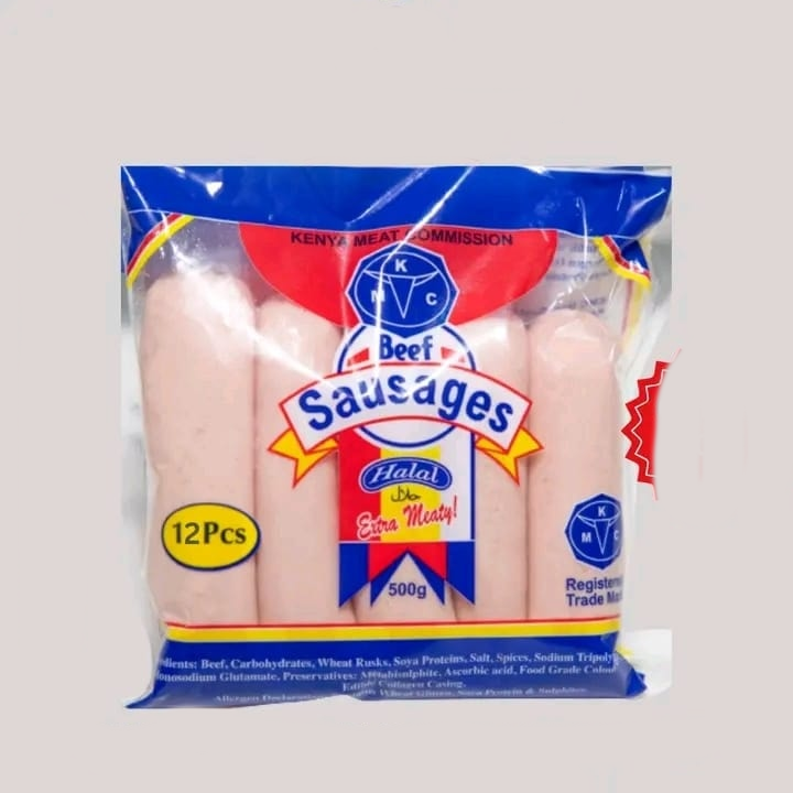 KMC Beef Sausage 500g